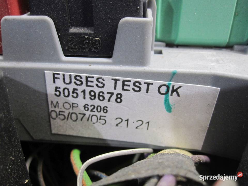 ALFA ROMEO MITO 10r skrzynka bezpieczników Części samochodowe Kielce