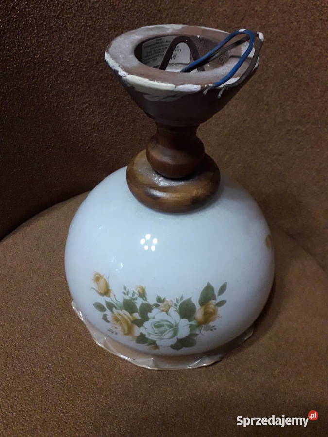 Lampa wisząca na drewnianej prowadnicy 105 Kraków