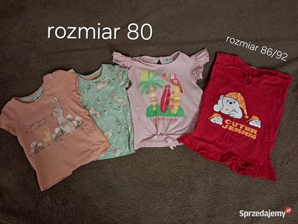 Paka ubranek dziewczynki r 8086 dziewczynka Łódź