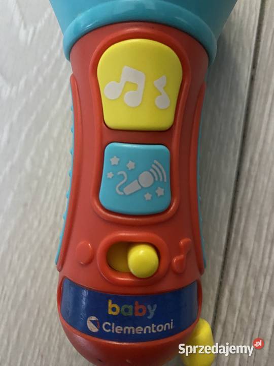 Mikrofon grający Baby Clementoni Clementoni Bytom sprzedam
