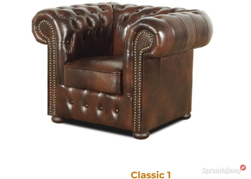 Zestaw Komplet Chesterfield Classic Okazjaa sprzedam