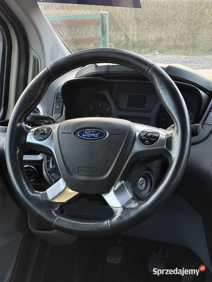 Ford Transit Custom long 6 miejsc BRYGADOWKA ABS Reda