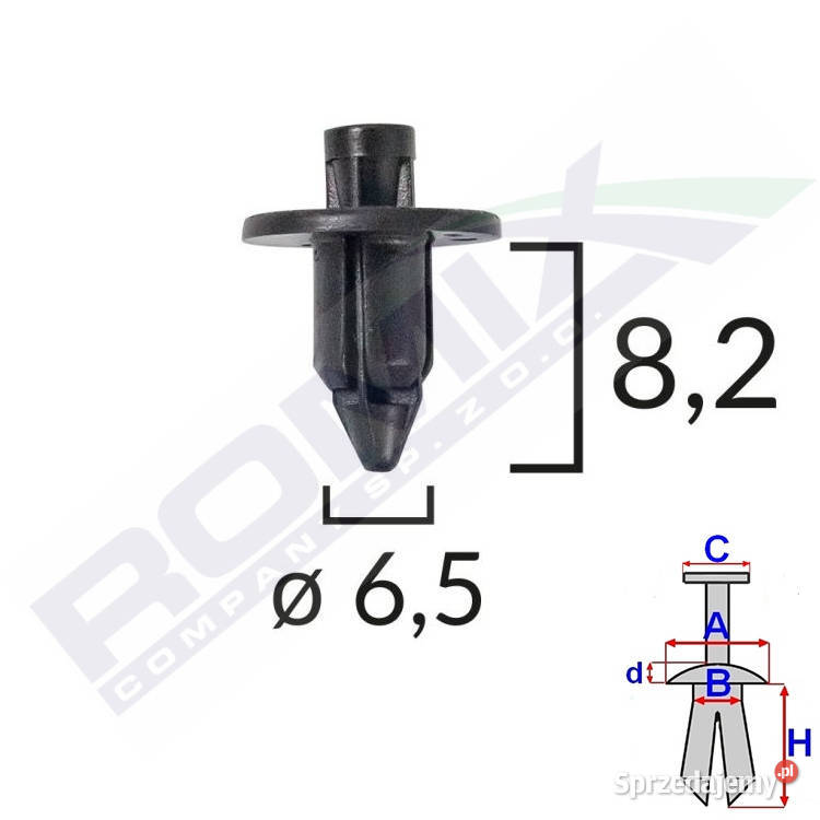 kołek rozporowy Hyundai	Kia Mitsubishi Subaru zachodniopomorskie Szczecin