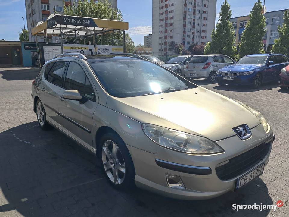 Peugeot 407 SW 30 V6 LPG Automat Panoramiczny Toruń
