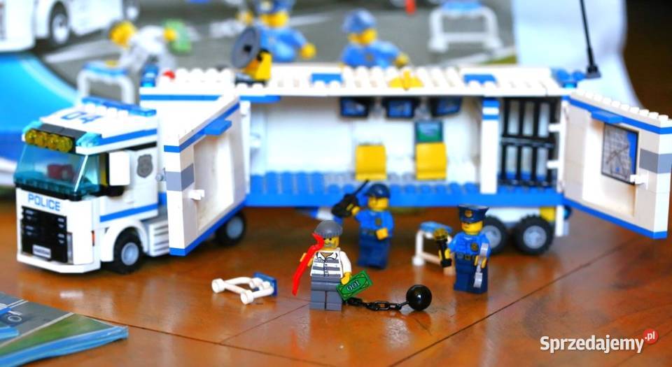 Lego 60044 ciężarówka mobilny posterunek policji Gdańsk