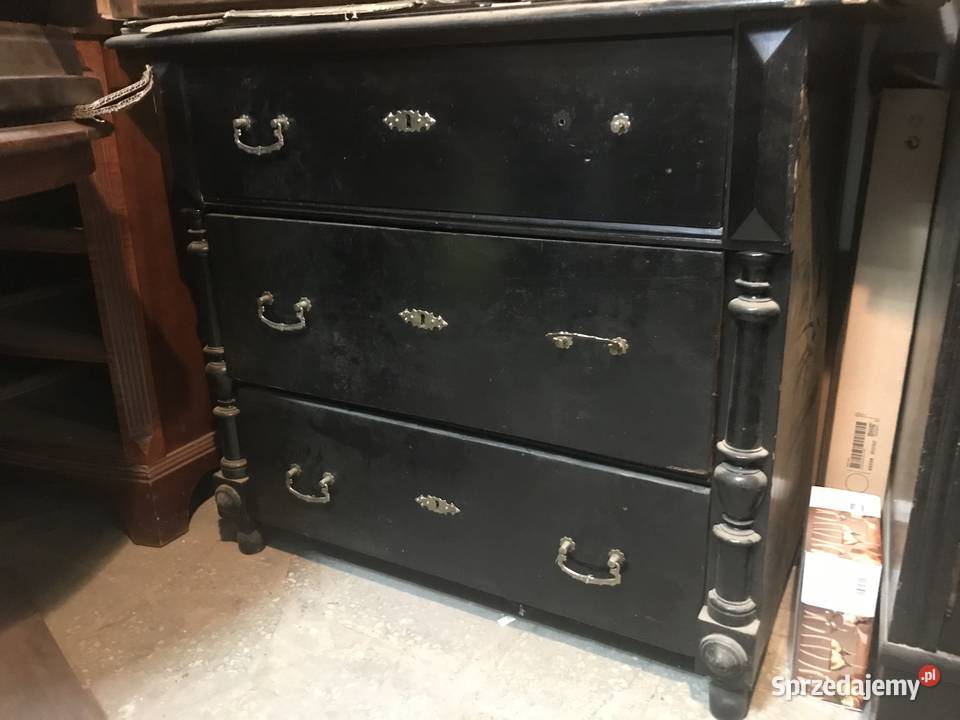 komoda sosnowa antyk Granica