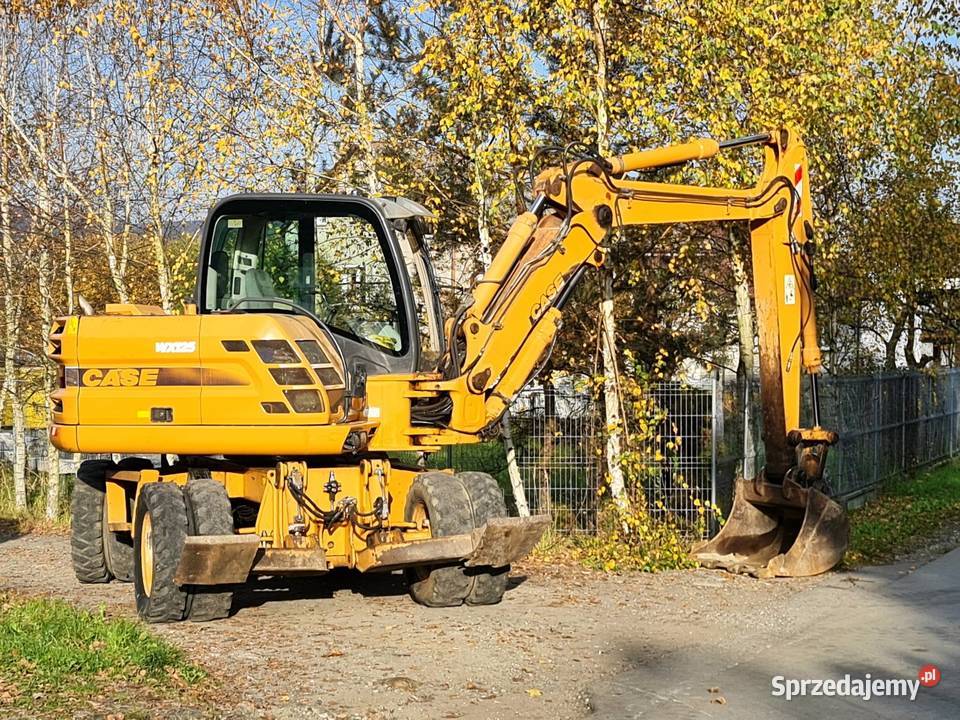 Sprzedam koparkę case WX125 Dodatkowy osprzęt Kraków