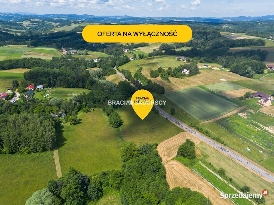 Działka 12200m2 Rzepiennik Strzyżewski 24zł/m2 małopolskie