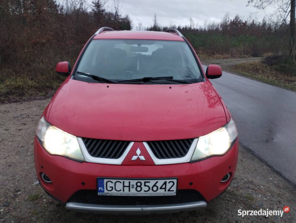Doinwestowany Mitsubishi Outlander 2 asystent parkowania Chojnice
