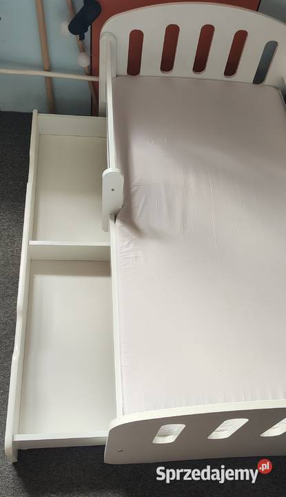 Białe Łóżko dziecięce Łóżka małopolskie Kraków sprzedam