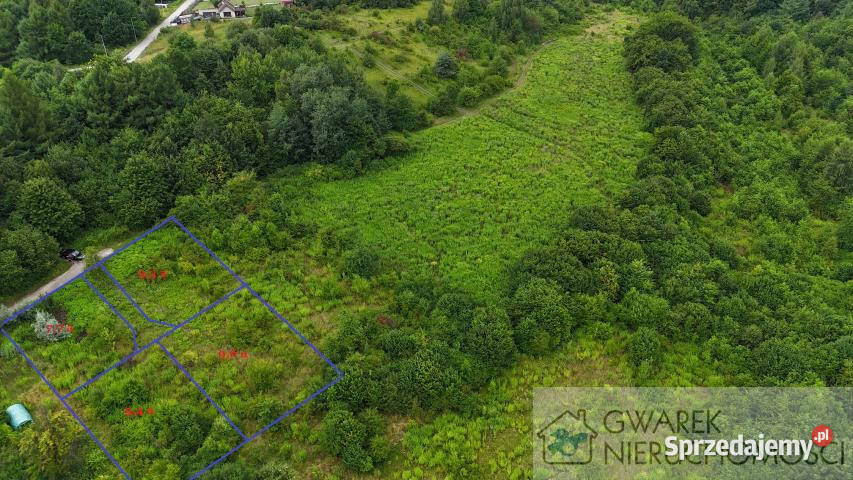 Grunt Brzękowice Dolne 930m2 budowlana