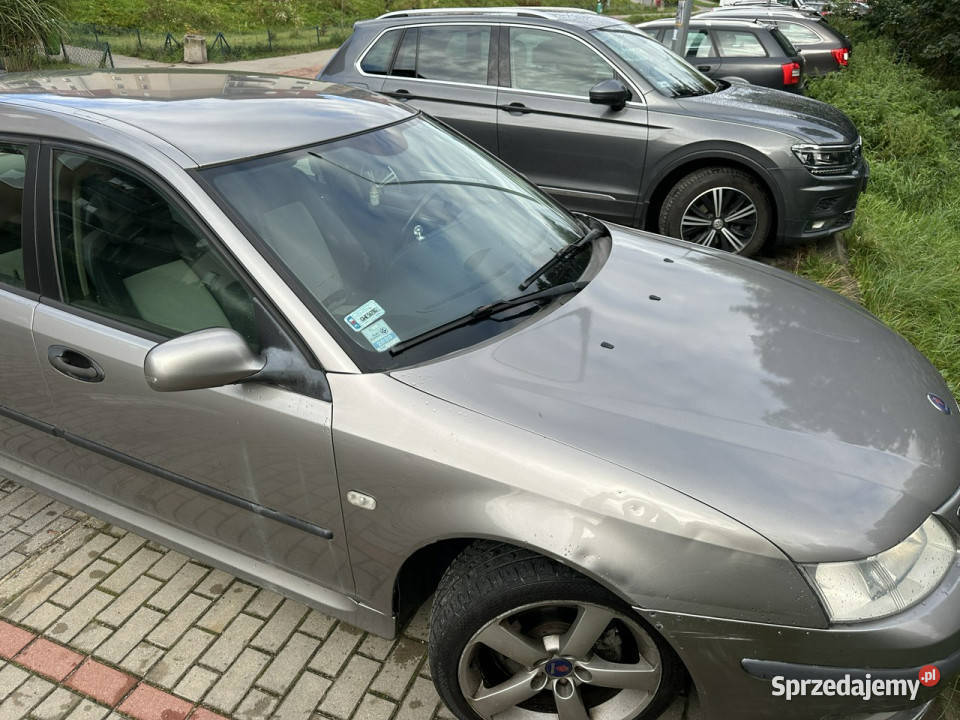 Saab 93 150 klimatronik parktronik pół skóry ABS
