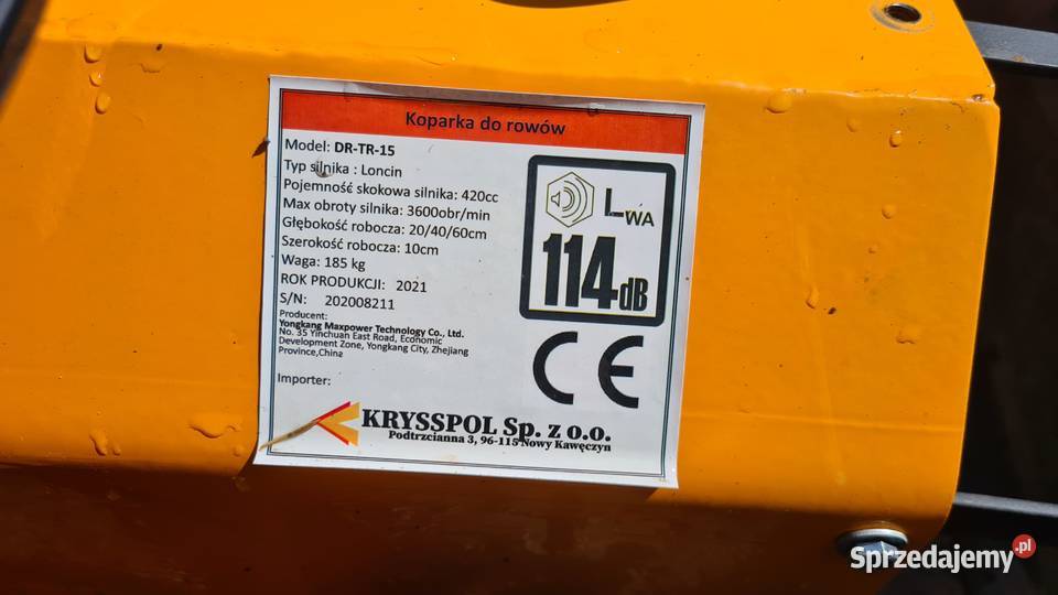 Koparka łańcuchowa Dobroń