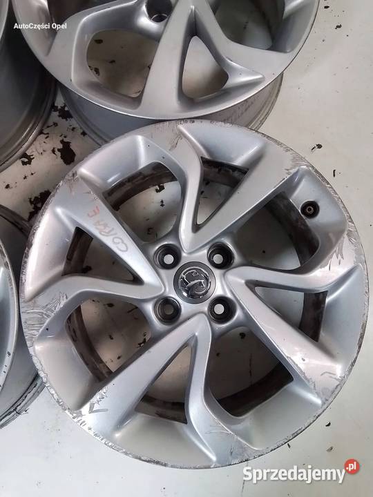 Opel Corsa E FELGI ALUMINIOWE 4X100 R16 6JX16 Samochodowe Opole Lubelskie