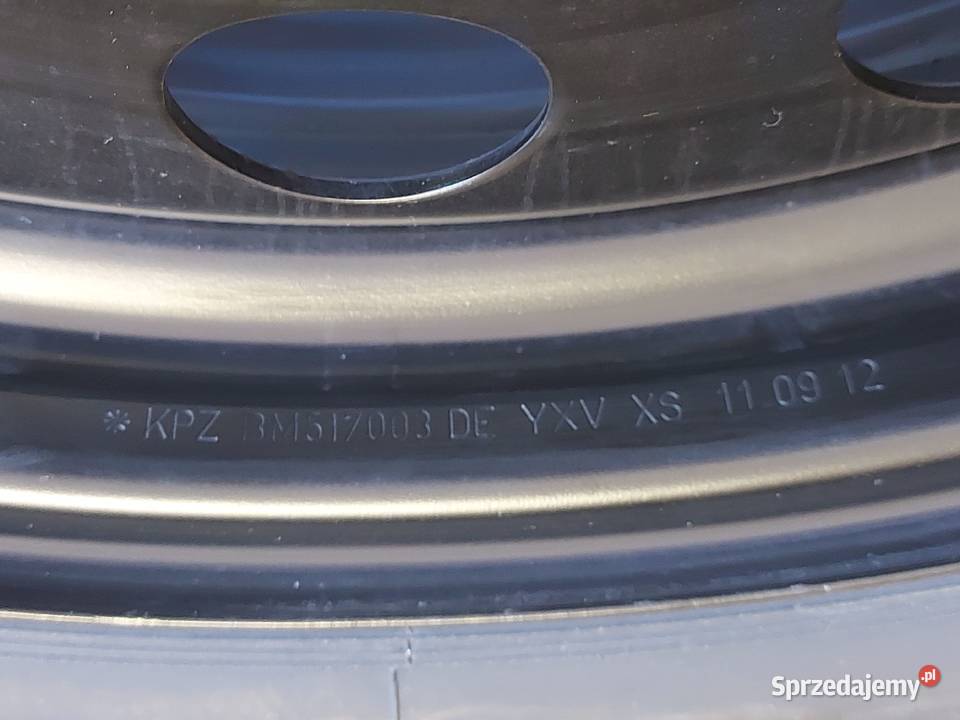 BMW E83 koło dojazdowe 1358017 102M 5x120 ET18 Koła dojazdowe