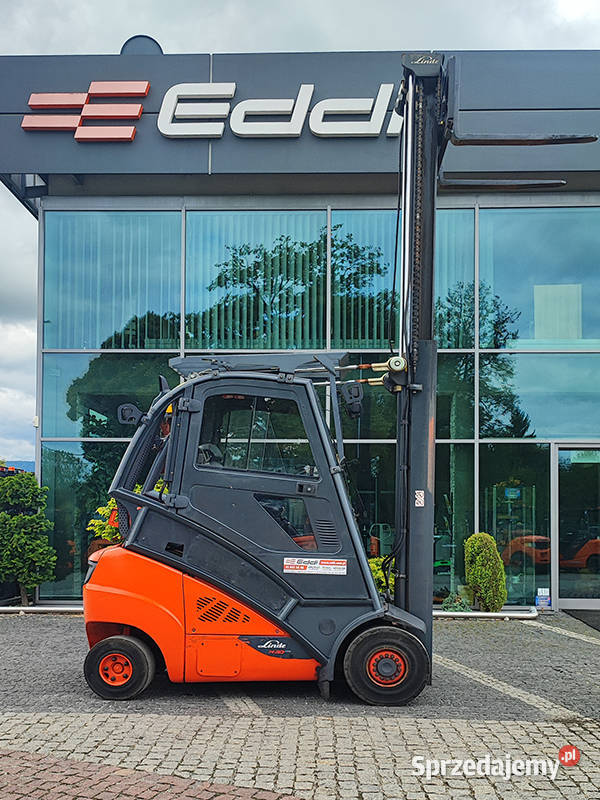 Wózek widłowy Linde H30T LPG 3 tony duplex 445 m Kęty