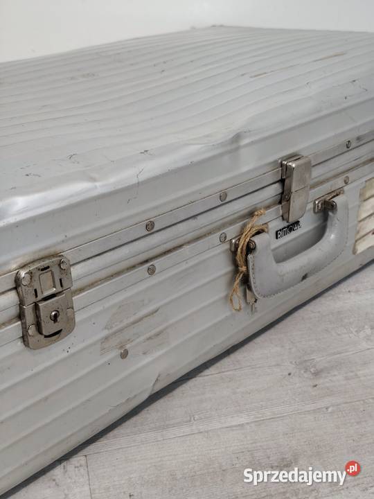 Kultowa Walizka Aluminiowa RIMOWA Vintage Duży Poddębice