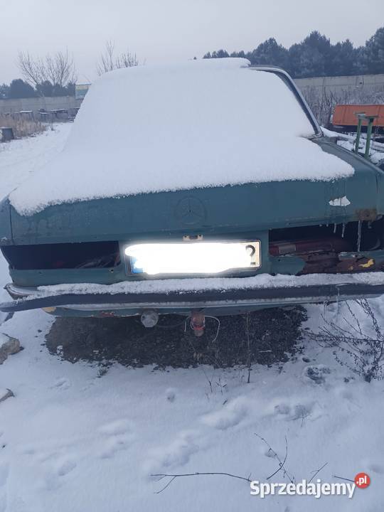Buda Mercedes 123 uszkodzony Gorzów Wielkopolski