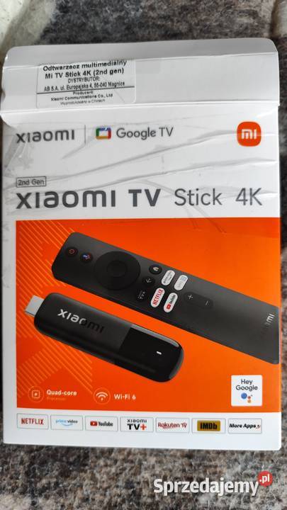 Hiaomi Stick TV 4K telewizja internet małopolskie Bochnia