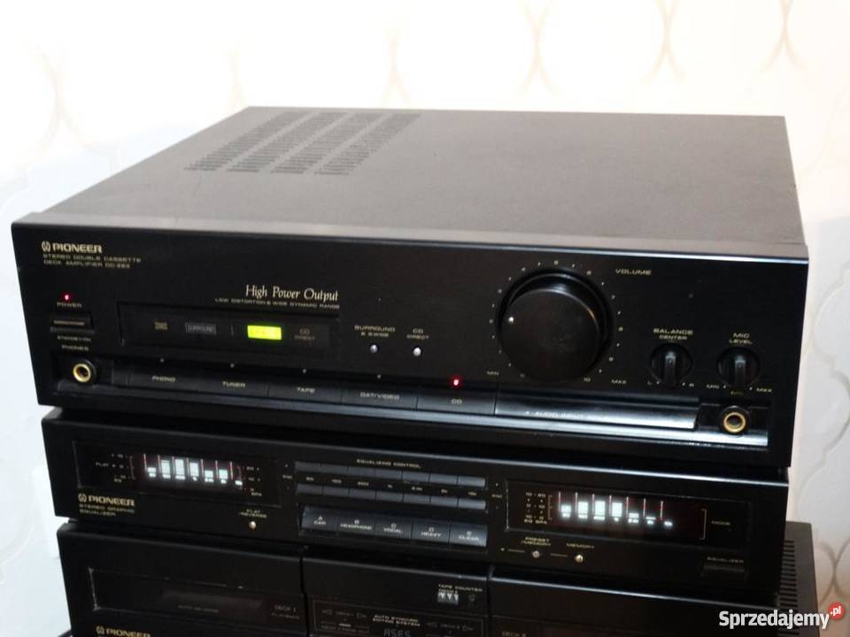Wzmacniacz z korektorem Pioneer 340 wat WYSYŁKA Wzmacniacze i pokrewne podkarpackie