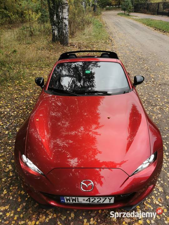 Mazda MX5 Miata RF Grand Touring 2024 Soul Red Ząbki sprzedam