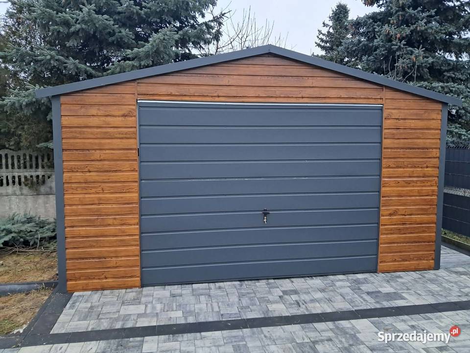 Garaż blaszany 4x5 WZMOCNIONY PROFILAMI Rzeszów
