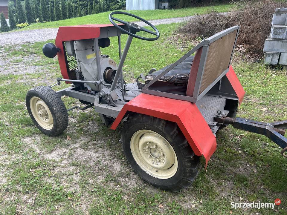Traktorek z przyczepką ciągnik sam Andoria s7 Oświęcim