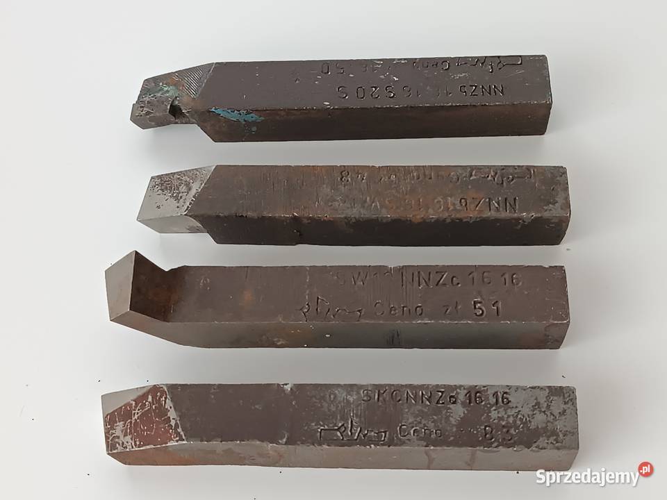 Noże Tokarskie Zestaw 4 podkarpackie Rzeszów