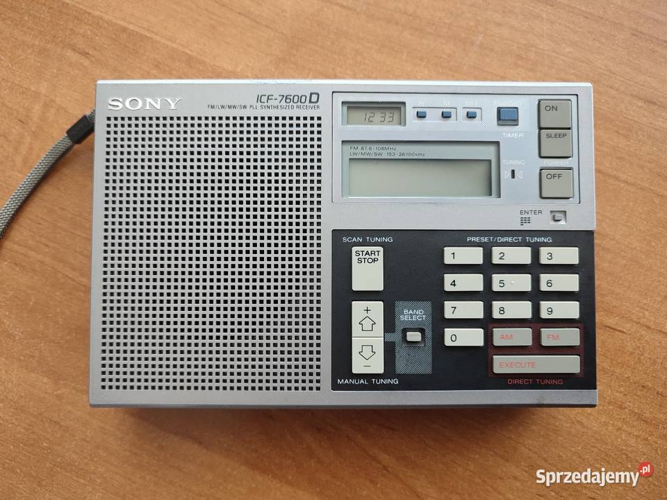 SONY ICF 7600D Jelcz-Laskowice