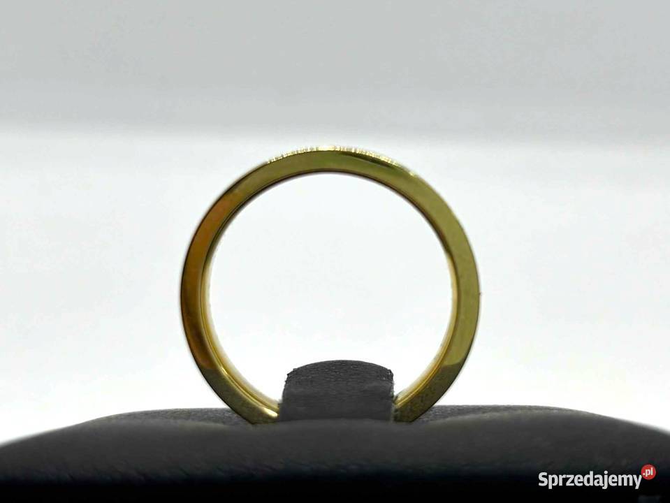 Złota Obrączka z Diamentem pr 585 395g R11 złoto Elbląg sprzedam