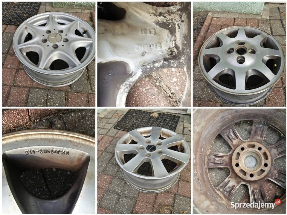 Felgi aluminiowe 141515 3 komplety całość zachodniopomorskie