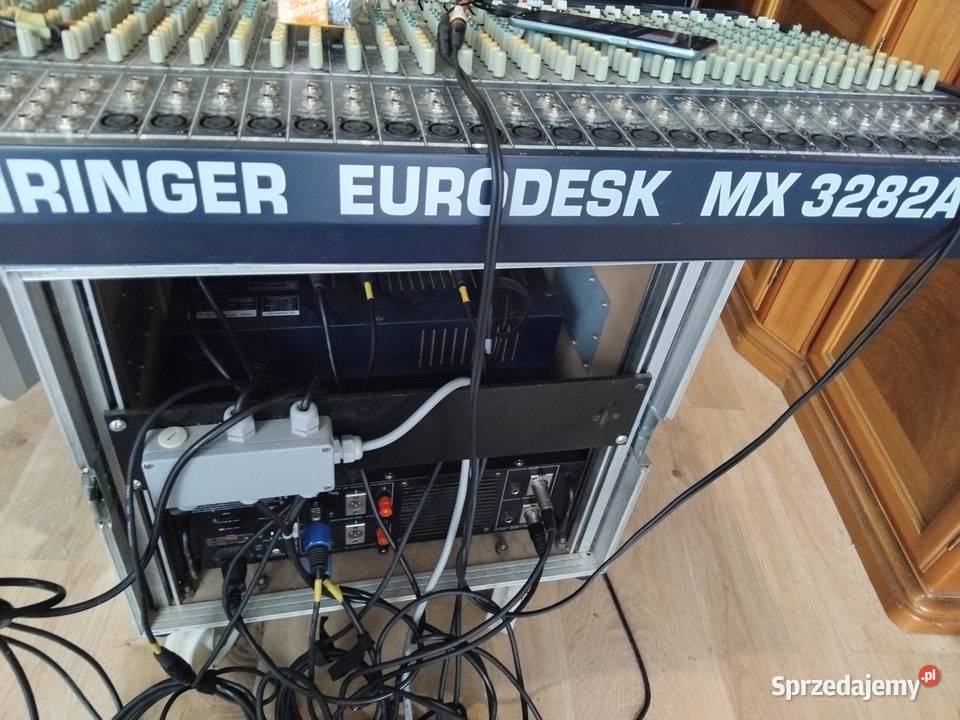 Nagłośnienie kolumny mikser końcówka equalizer