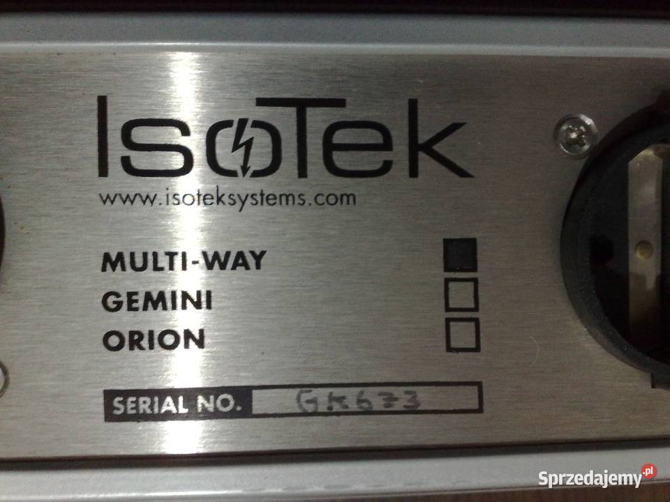 Listwa filtrująca IsoTek MultiWay 6 gniazd stan Zawiercie