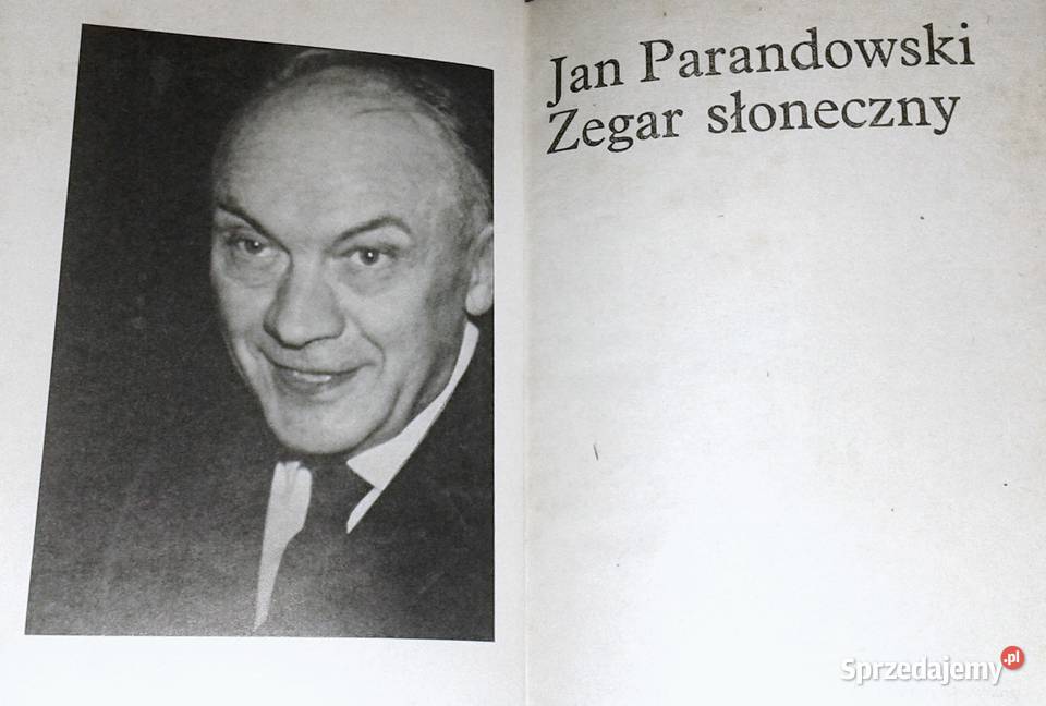 Zegar słoneczny Jan Parandowski Pozostałe Chełm