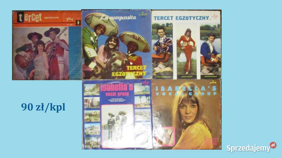 Tercet Egzotyczny Izabela SkrybantPłyty winylowe Łódź