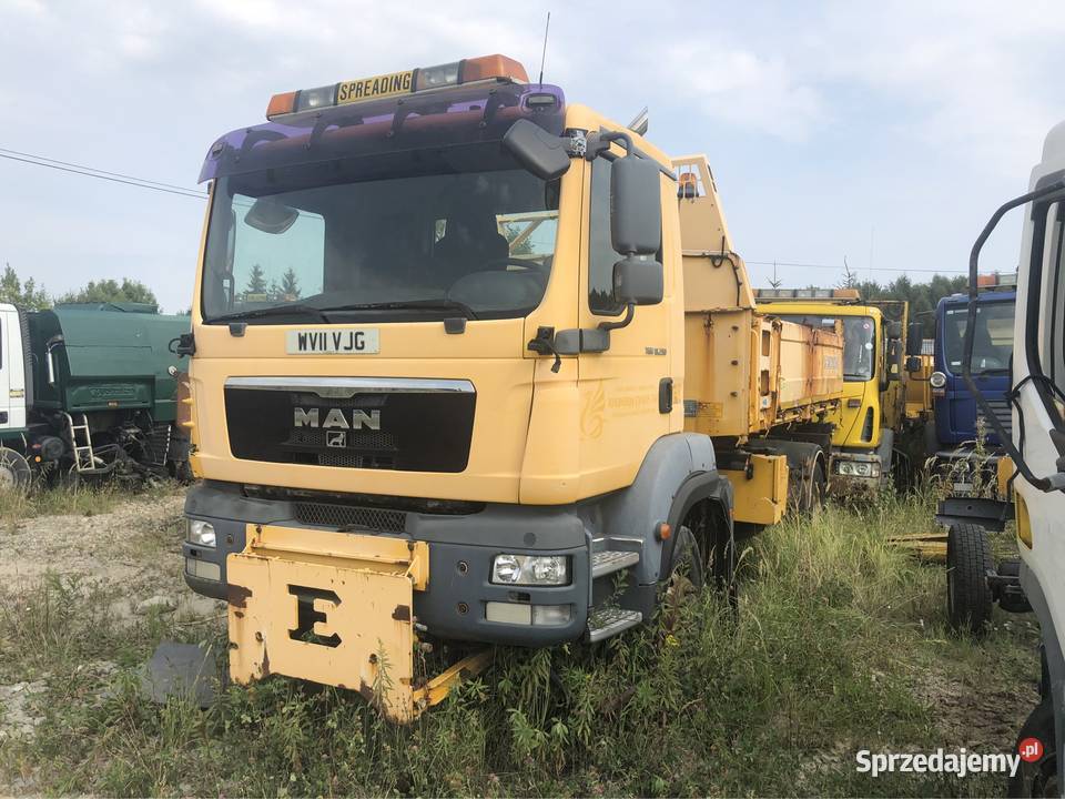 MAN TGM 18290 Wywrotka 4x4 2011r Napęd 2 lub więcej osi podkarpackie Ropczyce sprzedam