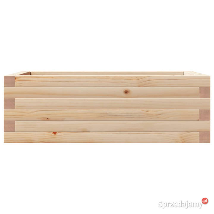 Donica ogrodowa 70x40x23 lite drewno sosnowe mazowieckie Warszawa