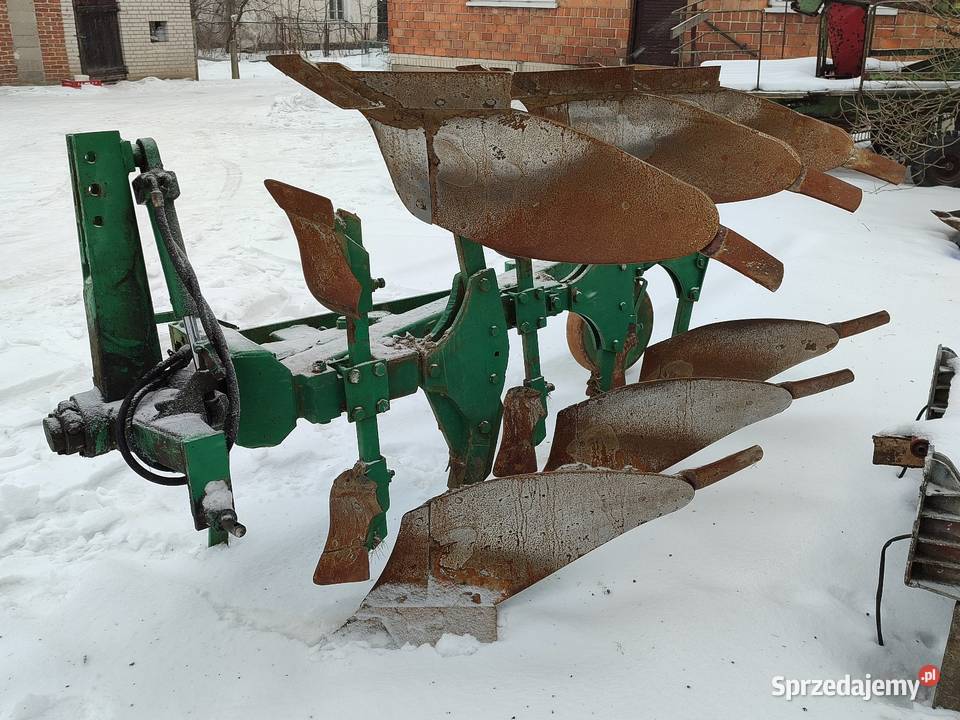 Pług 3 skibowy obracany eberhardt 3x40 Paprotnia