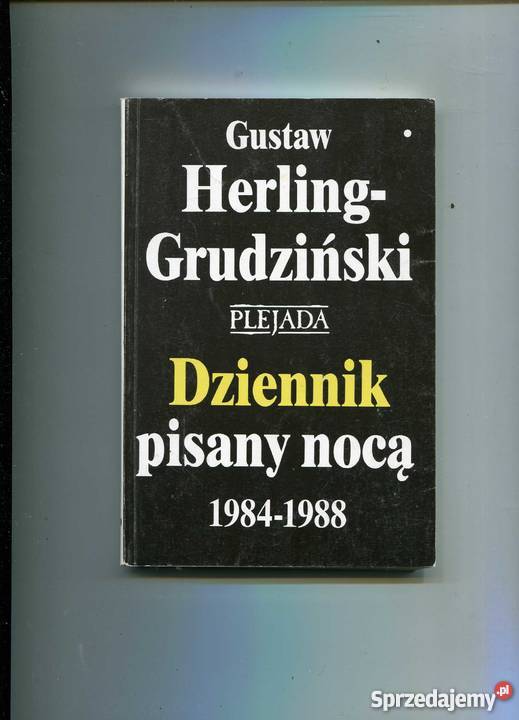 Dziennik pisany nocą 19841988 T1 zachodniopomorskie Szczecin