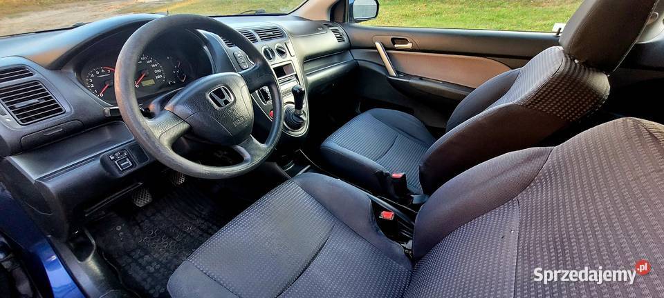 Honda Civic VII Aktualne Opłaty Benzyna nieuszkodzony świętokrzyskie sprzedam