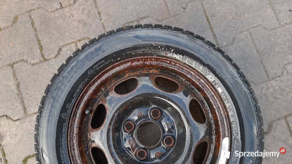 KOŁA OPONY ZIMOWE HANKOOK FELGI 15570 R13 2017 Koła i felgi wielkopolskie Nowy Tomyśl