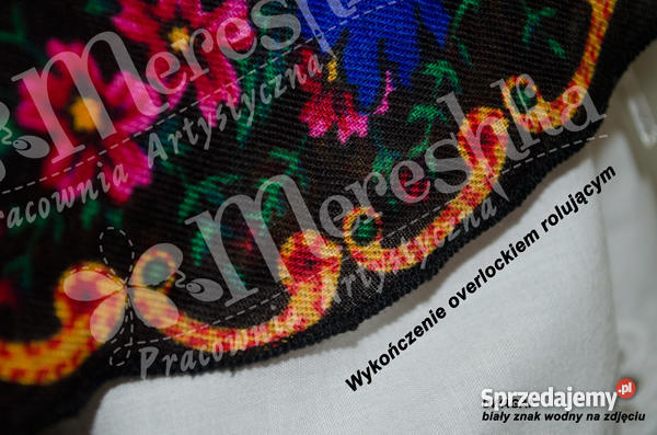 Spódnica CLEO spódniczka góralska folk tiul koro kolorowy Spódnice i sukienki Staszów