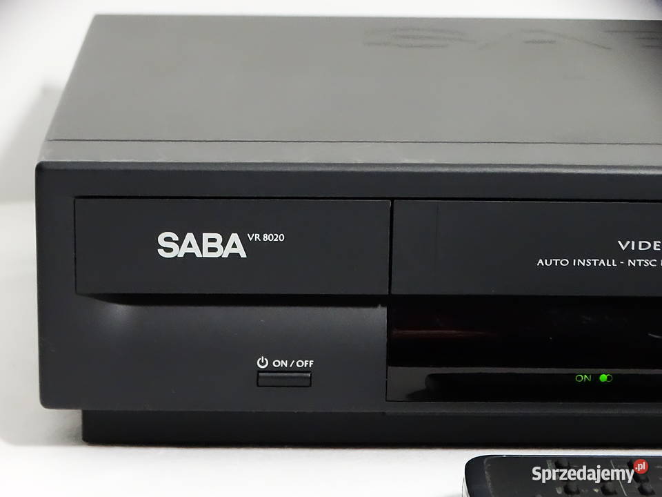 Magnetowid VHS Saba VR 8020 oryginalny pilot Biłgoraj