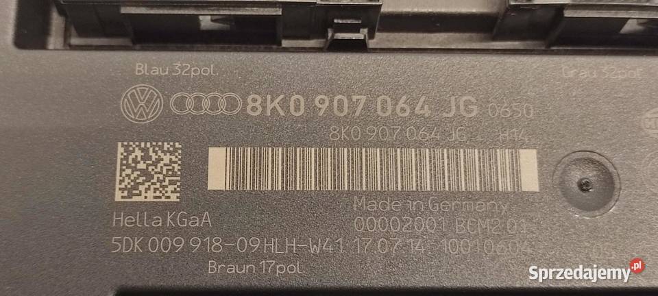 AUDI Q5 8R MODUŁ KOMFORTU 8K0907064JG