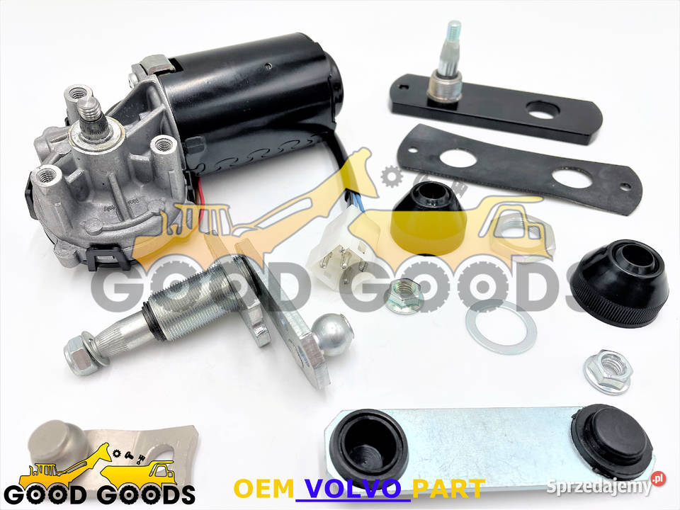 VOLVO SILNIK PRZEKŁADNIA WYCIERACZKI PRZEDNIEJ Części do maszyn budowlanych Władysławów