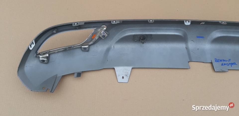 RENAULT KADJAR DOKŁADKA ZDERZAKA TYŁ DYFUZOR Bieleń sprzedam