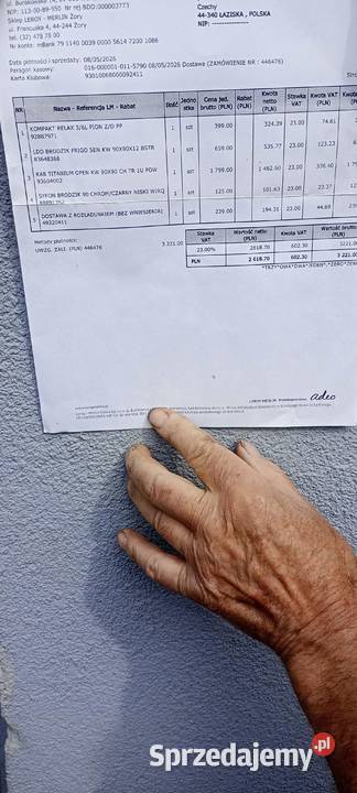 Nowa kabina prysznicowa z brodzikiem śląskie Łaziska