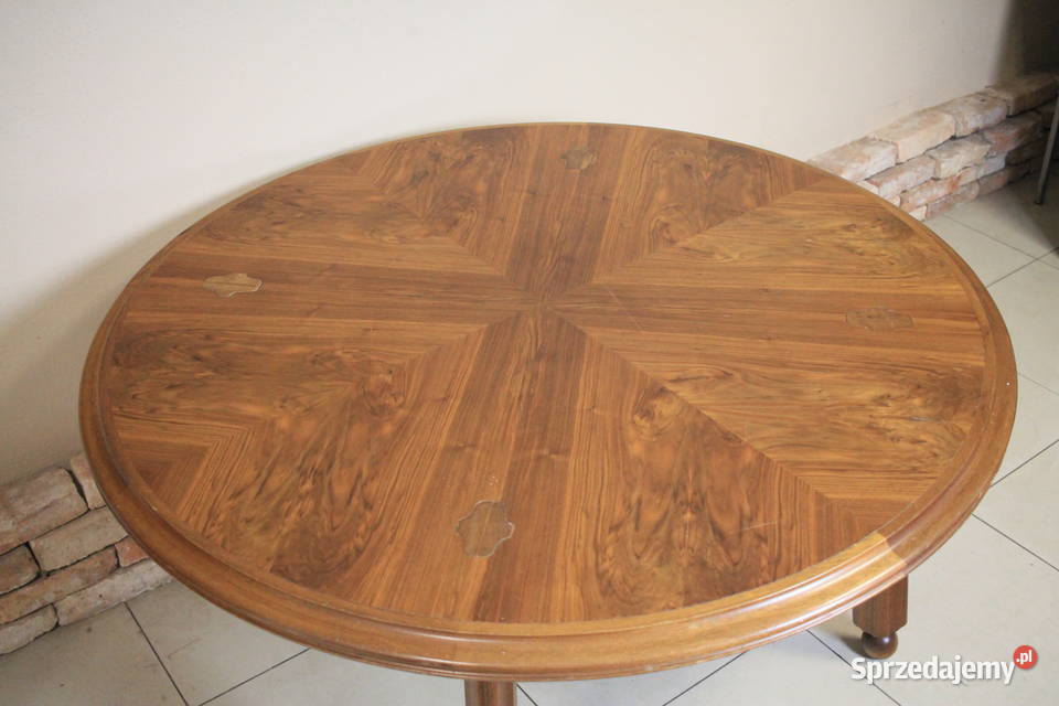 Stół jadalniasalon komplet krzeseł Meble Pszczyna