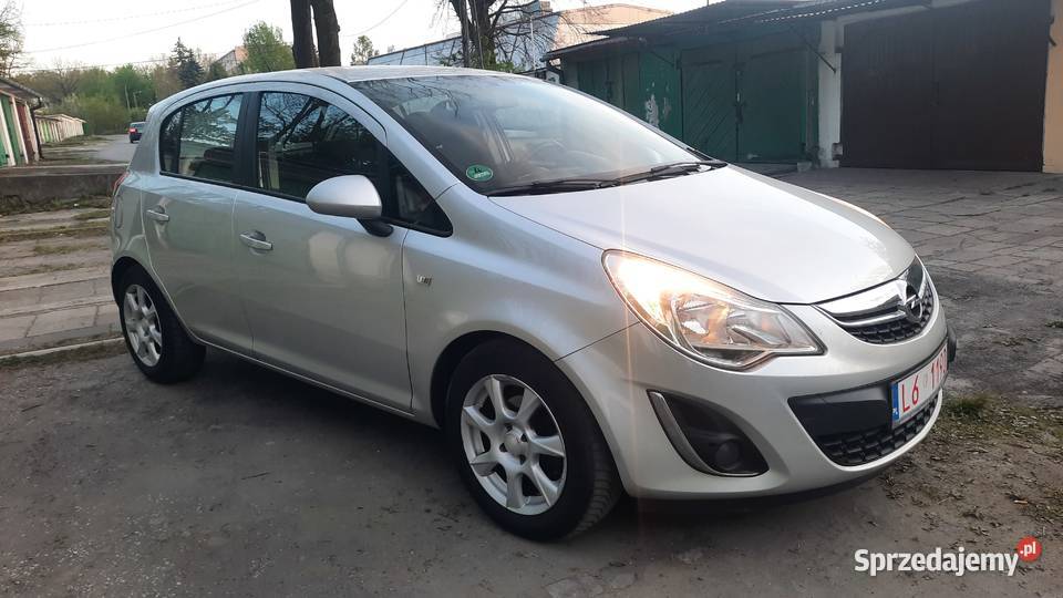 Opel Corsa D Lift 12 16V Benzyna 2011 r Klima klimatyzacja Kraśnik