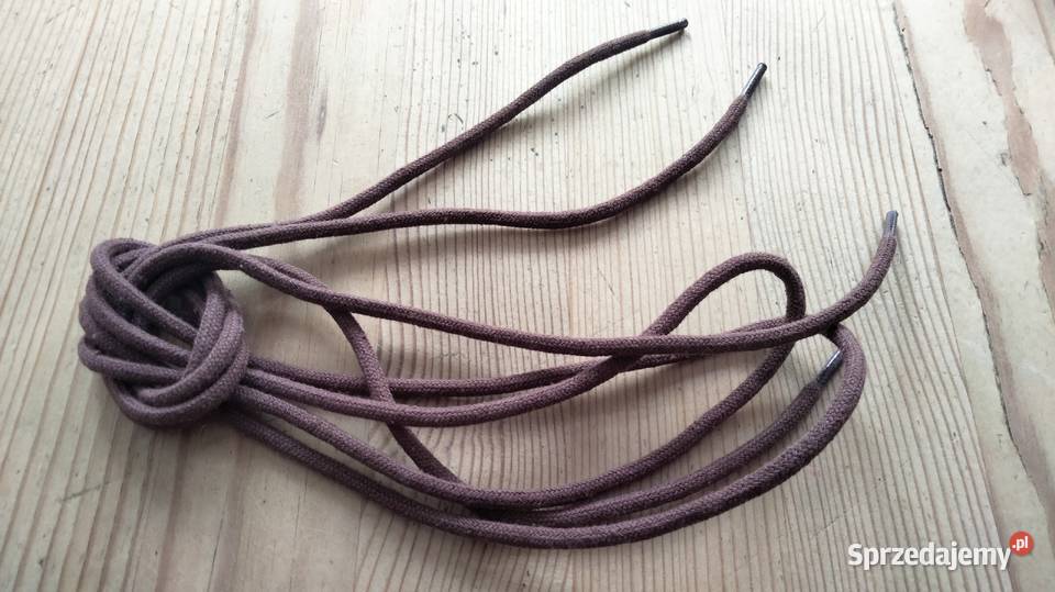Sznurowadła okrągłe średnie długość 100 kolor Ostrów Wielkopolski sprzedam